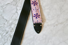 Load image into Gallery viewer, Lilac &#39;Dresden&#39; Guitar/Bass Hippie Strap
