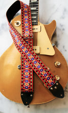 Load image into Gallery viewer, Red &#39;Morrey&#39; Guitar/Bass Hippie Strap
